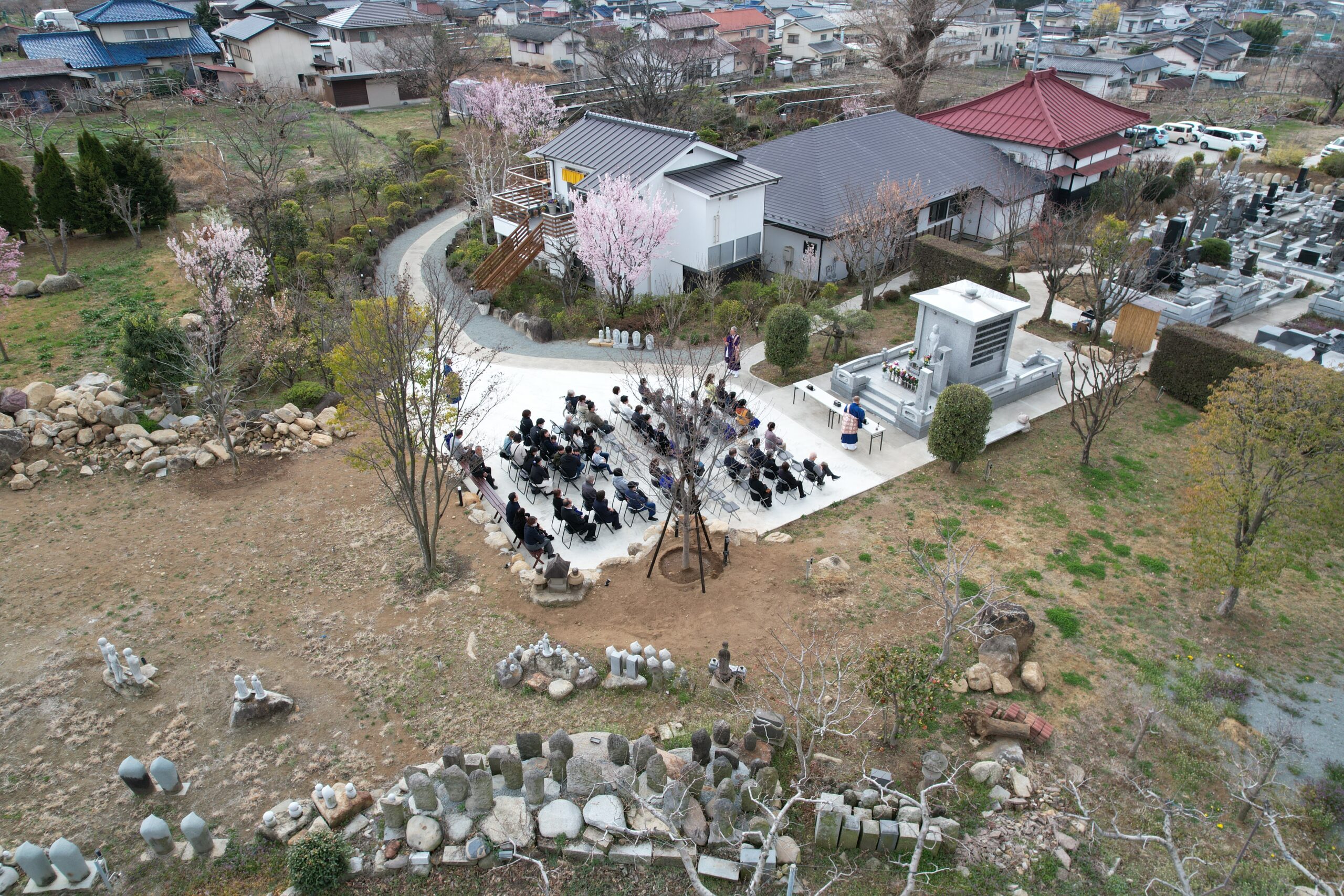 春季彼岸会法要の様子